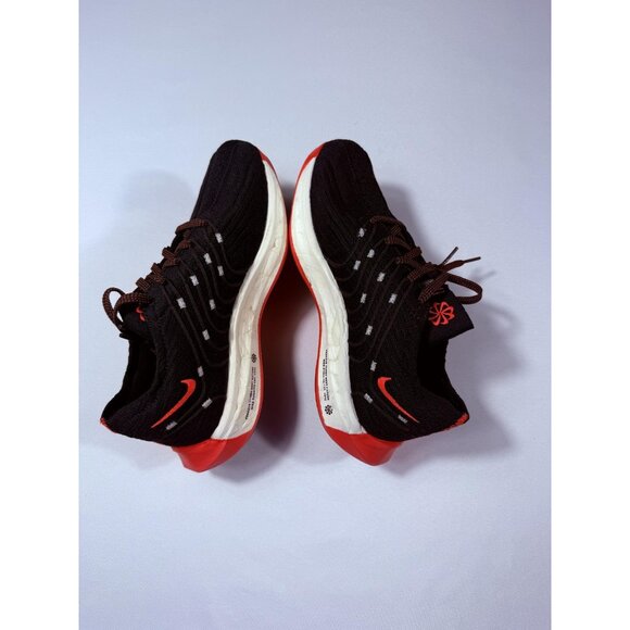 New Nike Pegasus Turbo Next Nature Shoes Womens Size 5.5 Black Red ZoomX Running - Picture 4 of 8